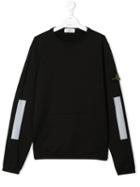 Stone Island Junior Teen Sweatshirt - Black