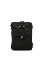 Makavelic Chase Overlaid Pouch Bag - Black