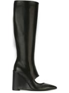 J.w. Anderson Cut-out Wedge Boots