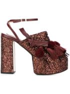 No21 Tassel Detail Platform Sandals