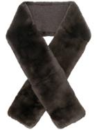 N.peal Fur Neck-scarf - Brown