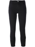 J Brand 'alba' Skinny Jeans, Women's, Size: 29, Black, Cotton/polyester/spandex/elastane