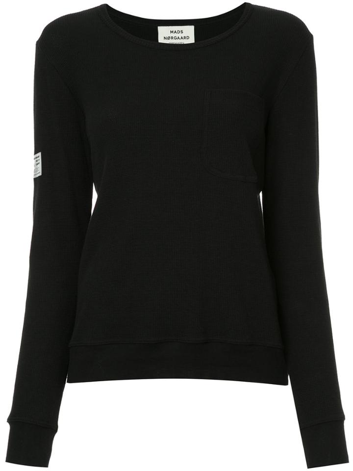 Mads N0rgaard Troopa Woven Top - Black