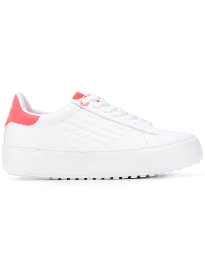 Ea7 Emporio Armani Up Sneakers - White
