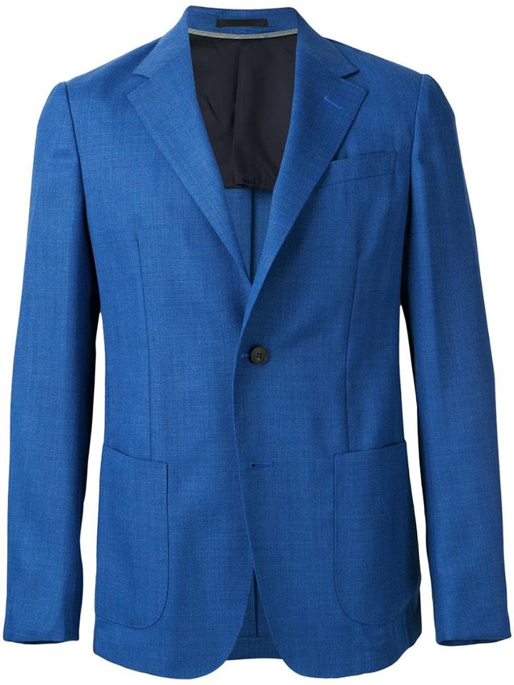 Z Zegna Slim Fit Jacket - Blue
