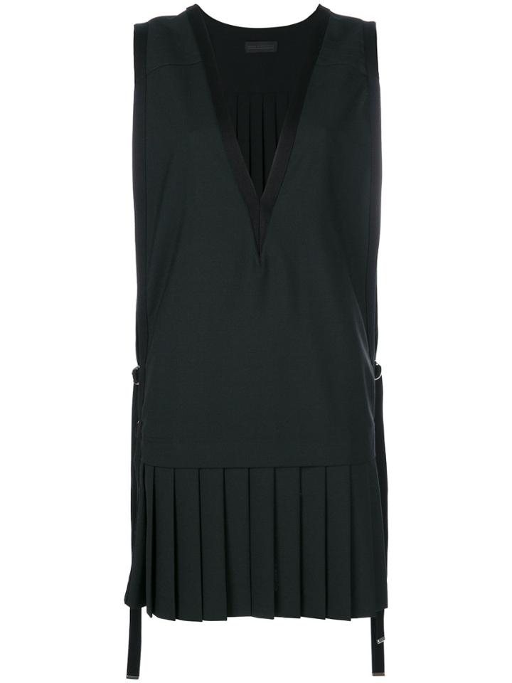 Diesel Black Gold V-neck Shift Dress