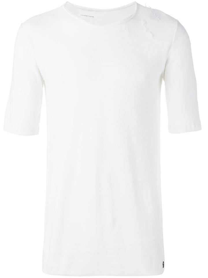 Nostra Santissima - Distressed T-shirt - Men - Cotton - M, White, Cotton