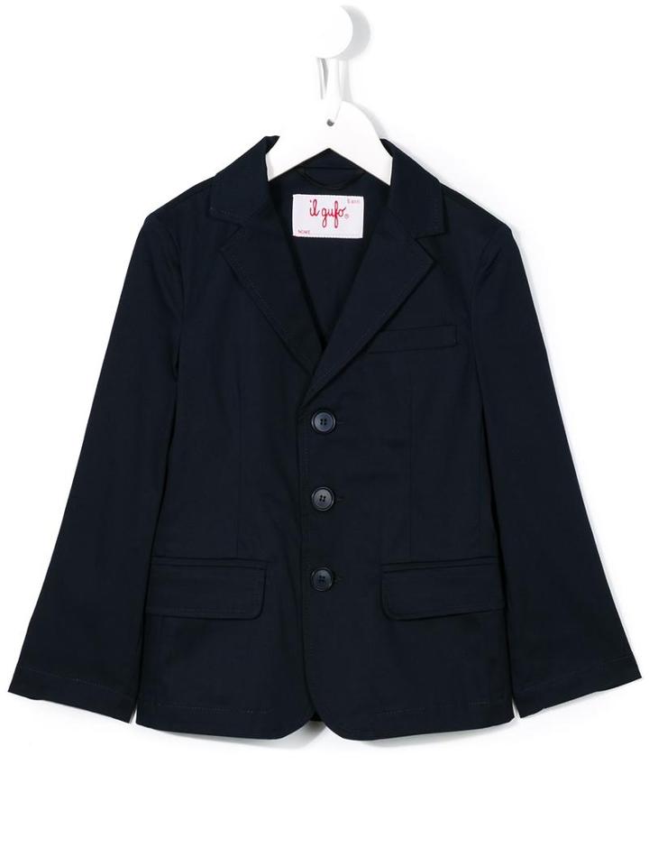 Il Gufo Classic Blazer, Boy's, Size: 8 Yrs, Blue