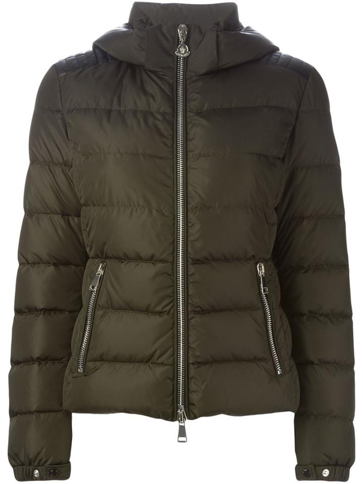 Moncler 'oiron' Jacket, Women's, Size: 1, Green, Feather Down/polyamide