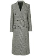 Lanvin Double Breasted Long Coat - Black