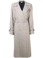 The Row Belted Trench Coat - Grey