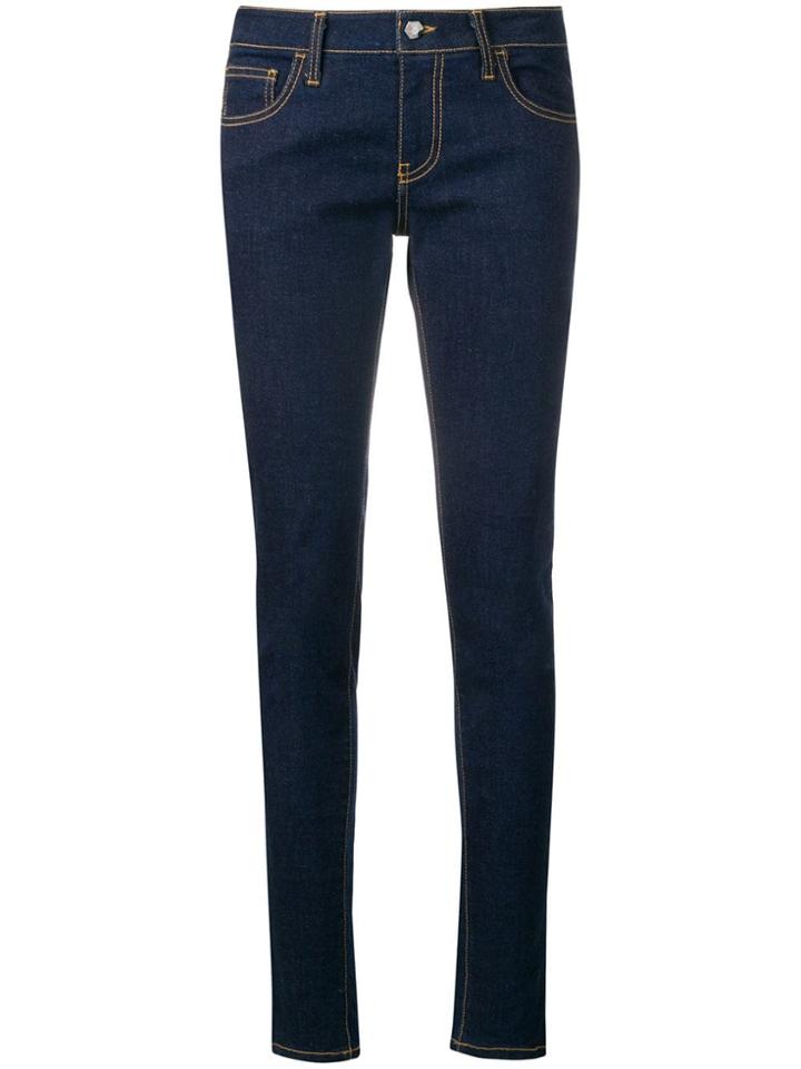 Philipp Plein Slim Fit Playboy Jeans - Blue