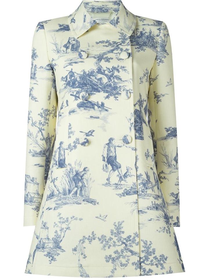Philosophy Di Lorenzo Serafini Romantic Print Peacoat