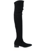 Casadei Trio Over The Knee Boots - Black