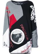 Haculla Gallery Reversible Crewneck Sweater - Multicolour