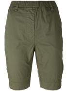 Kristensen Du Nord Combat Shorts, Women's, Size: 3, Green, Cotton/spandex/elastane