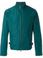 Burberry Brit Zip Jacket, Men's, Size: S, Green, Polyester/cotton/spandex/elastane