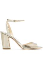Jimmy Choo Miranda Ankle Strap Sandals - Gold