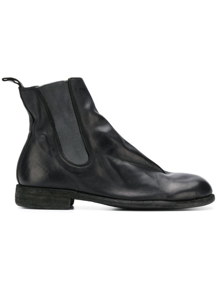 Guidi 96 Full Grain Chelsea Boots - Black