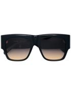 Celine Eyewear Oversized Frame Sunglasses - Black