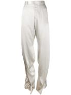 Y/project High Waisted Trousers - Grey