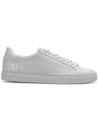 D.a.t.e. Monochrome Lace-up Sneakers - Grey
