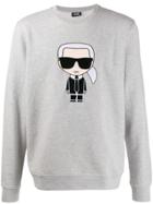 Karl Lagerfeld Karl Print Sweatshirt - Grey