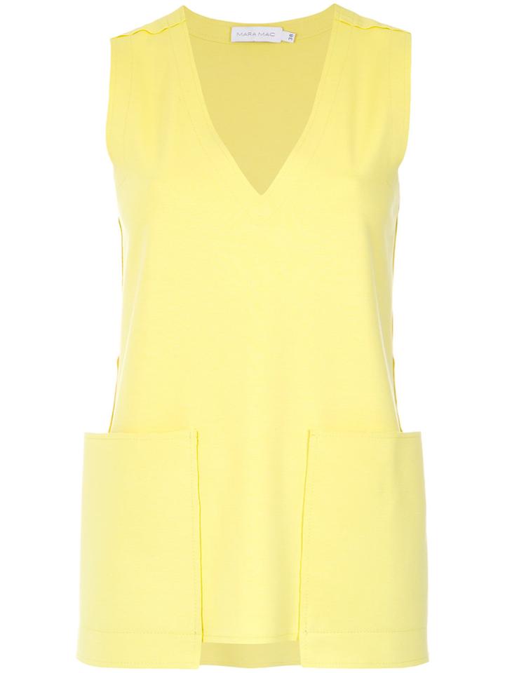 Mara Mac Patch Pockets Tank Top - Unavailable