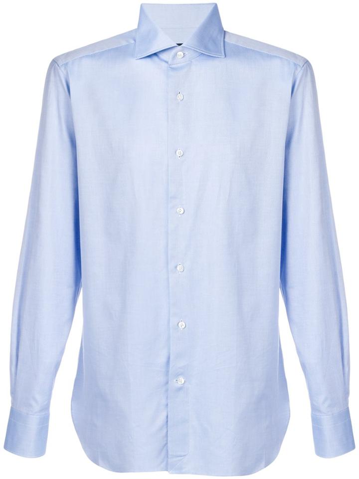 Ermenegildo Zegna Slim Fit Shirt - Blue