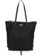 Prada Foldable Shopper Tote Bag - Black