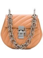Chloé Quilted Mini Shoulderbag - Nude & Neutrals