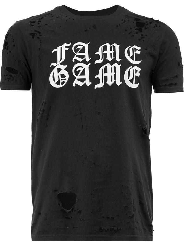 Loha Vete Fame Game T-shirt - Black