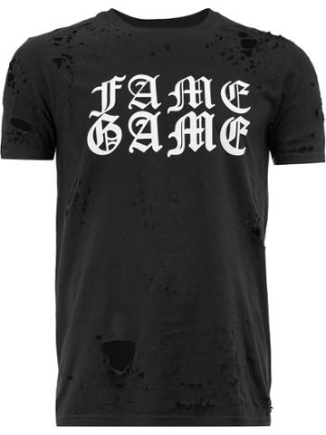 Loha Vete Fame Game T-shirt - Black