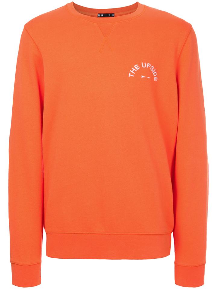 The Upside The Redford Crew Sweatshirt - Yellow & Orange