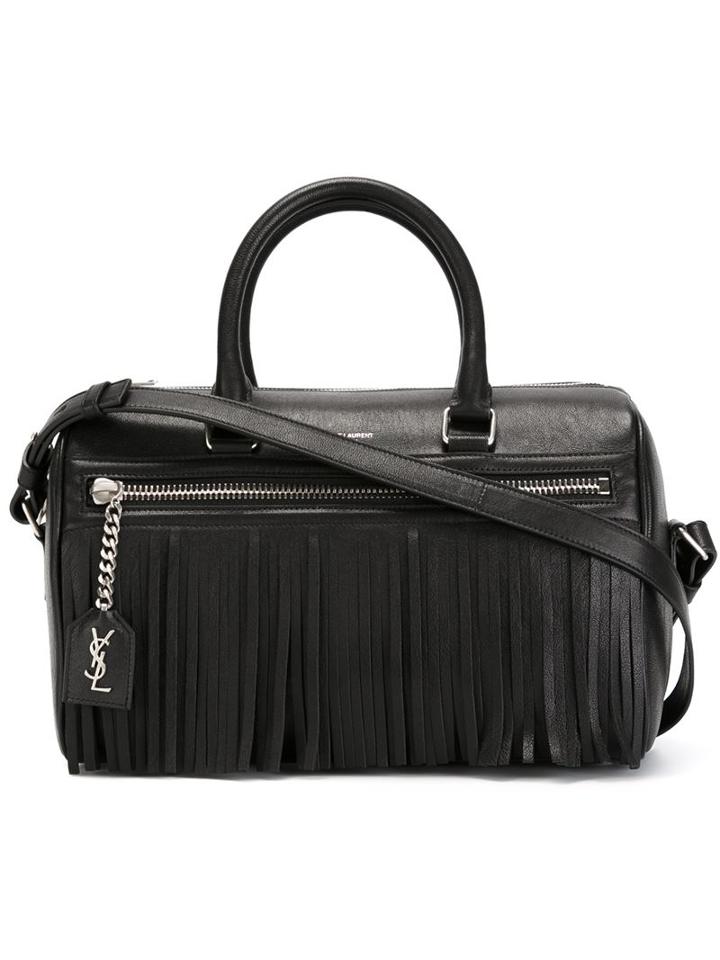 Saint Laurent Fringed 'duffle' Tote