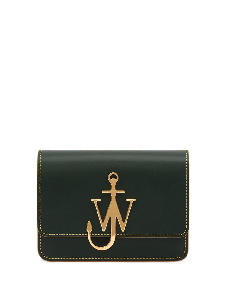 Jw Anderson Anchor Logo Cross-body Bag - Green