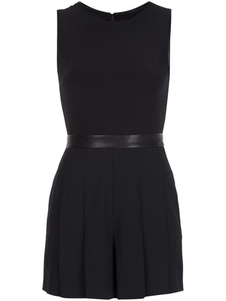 Alice+olivia Pleated Skirt Mini Dress