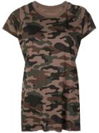 Nili Lotan Camouflage Print T-shirt - Brown