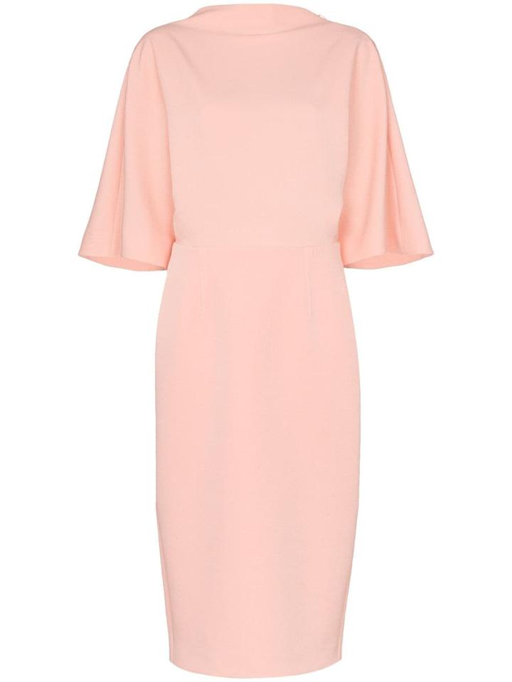 Roksanda Bow Detail Mid-length Dress - Pink