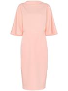 Roksanda Bow Detail Mid-length Dress - Pink