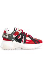 Philipp Plein Statement Runner Sneakers - Red