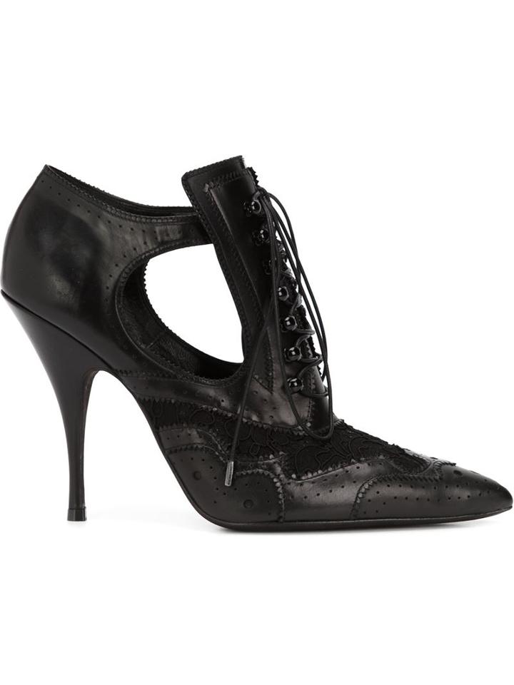 Givenchy Stylised Brogue Booties
