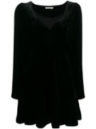 Mes Demoiselles Textured Short Dress - Black