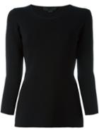 Alexander Wang Keyhole Slit Top, Women's, Size: Large, Black, Nylon/spandex/elastane/viscose