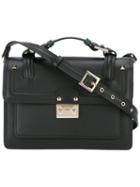 Valentino Valentino Garavani Cabana Shoulder Bag, Women's, Black, Calf Leather