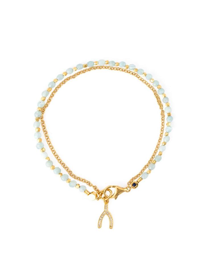 Astley Clarke 'wishbone Biography' Bracelet - Metallic