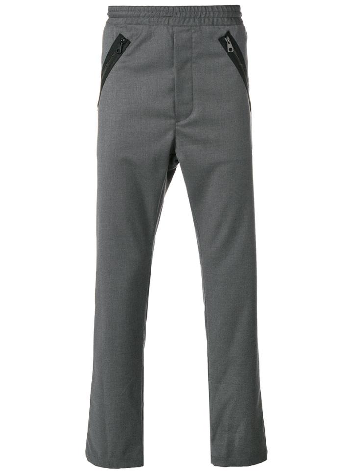 Just Cavalli Casual Straight Trousers - Grey