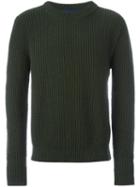 Études Ribbed Crew Neck Jumper