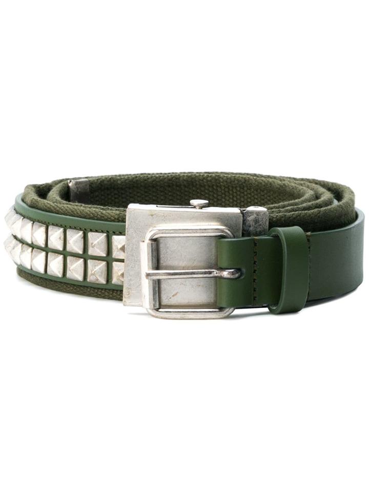 Gosha Rubchinskiy Studded Belt - Green