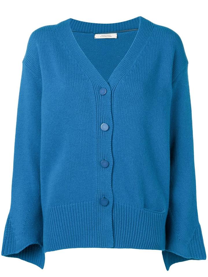 Dorothee Schumacher Faithful Fascination Cardigan - Blue
